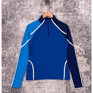 G/FORE Sweatshirt Small Womens Blue 1/4 Zip Pullover Golf